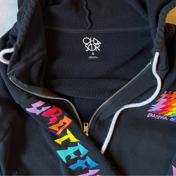 Urban Outfitters Chaser Greatful Dead Zip up hoodie - Picture 7 of 9